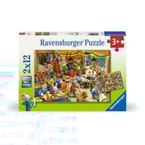 Puzzle 2x12 pieces - L atelier de Noel
