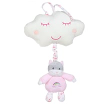 Boîte à musique Rainbow chat - 32 cm