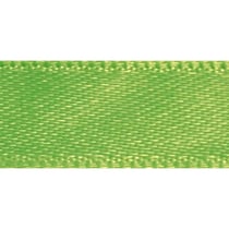 Ruban de satin, 10 mm, rouleau 10 m, vert moyen