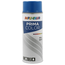 Spray de peinture acrylique - Bleu gentiane - RAL 5010 - Brillant - Tous supports - Prima Color - 400ml