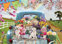 Puzzle 500 pièces - Truck de Printemps - Cobble Hill