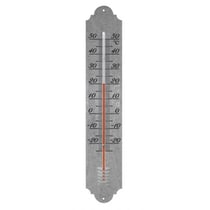 Thermomètre traditionnel Zinc XXL 50 cm