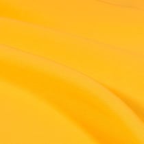 Tissu Mousseline uni Jaune orangé