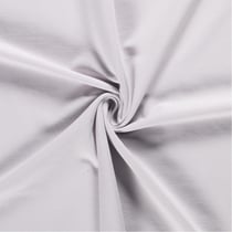 Tissu Sweat léger French Terry uni Gris clair