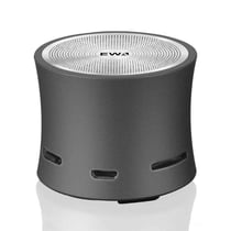 Mini Enceinte Bluetooth Portable Haut-Parleur Métallique USB MP3 Son Pure Super Bass Gris YONIS