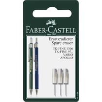 Gommes de rechange Faber-Castell - TK-FINE - Lot de 3