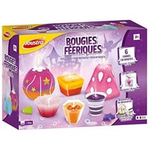 Bougies feeriques - joustra - j45026 - coffret creatif bougies