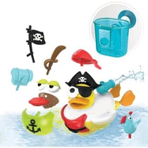 Canard pirate de bain 15 accessoires - yookidoo - 40170 - jouet de bain