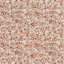 Tissu Jersey Coton LittleBird Fleuris Lydia sur fond Ecru