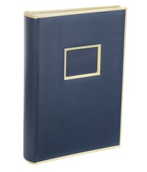Album photo Semikolon « Pocket 300 » – 300 pochettes (100 pages) – 22,5 × 32,8 cm – pages crème – couverture marine
