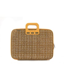 Mallette Bombata Tweed 15'' - Jaune