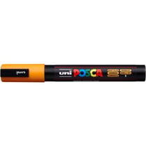 Lot de 6 marqueurs peinture pointe conique moyenne 1,8 - 2,5 mm - POSCA - Orange