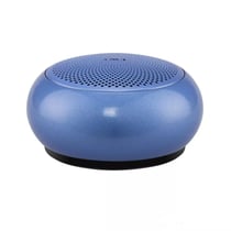 Mini Enceinte Bluetooth Portable Etanche IPX5 Avec Basses Puissantes Et Microphone Bleu YONIS