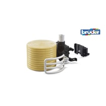 Accessoires véhicules miniatures : Pince à ballots avec 1 balle ronde