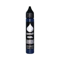 Gel polymère - Pâte à modeler - Liquide - À cuire - Bleu - 30ml - Cernit