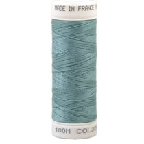 Fil à coudre polyester 100m made in France - bleu glacier 309