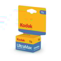 KODAK Film Couleur Ultramax 135-36 - ISO 400, 36 Expositions, Format 35mm, Idéal pour Photos en Intérieur et en Extérieur, Emballage Unitaire