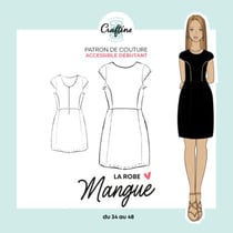 Patron Craftine Robe Mangue - Format Papier