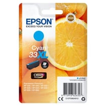EPSON Cartouche d'encre T3362 XL Cyan - Oranges (C13T33624012)