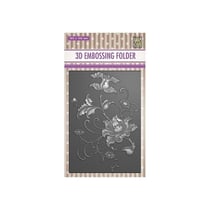 Embossing folder classeur de gaufrage 10,5 x 14,8 cm EXOTIC FLOWER 27