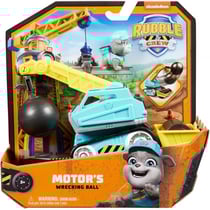 Coffret pat patrouille ruben et cie : camion grue et rouleau compacteur + molly - vehicule de luxe - figurine chien - paw patrol - spin master