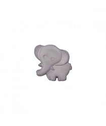 Carte de 3 boutons Eléphant à queue 19mm - Prym Gris (GRIS CLAIR)