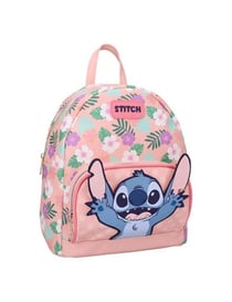 Sac à dos Mybagstory - Rose - Stitch - 2 compartiments