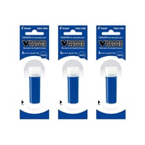 3 recharges pour marqueur - Effaçable - V-Board Master - Pilot - Bleu - Pointe moyenne