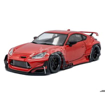 Voiture miniature - Toyota Pandem GR86 2022 - SOLIDO - Rouge - Métal - Échelle 1/43