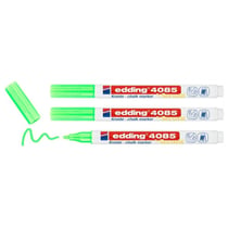 Lot de 3 marqueurs craie liquide - EDDING - Vert fluorescent - Pointe 1-2 mm