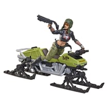 G.I. Joe Classified Series - Figurine et véhicule N°194 Zanya et Dreadnok Chameleon Swamp Skier 15 cm - Hasbro