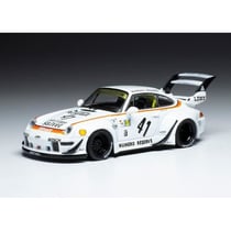 Miniatures montées - IXO - RWB 993 LBWK - Blanc - Échelle 1/43 - Livré monté