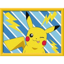 Pokémon - Set de peinture Pokémon par numéros CreArt Pikachu 18 x 24 cm