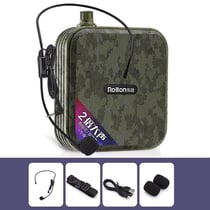 Amplificateur Bluetooth Puissant Avec Microphone Sans Fil Pour Son Clair Vert YONIS