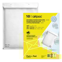 Enveloppes à bulles - 29x37cm - Référence H - Auto adhésive - Lot de 10 - GPV