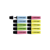 Surligneur STABILO BOSS ORIGINAL - Pack x 10 surligneurs fluo - coloris assortis