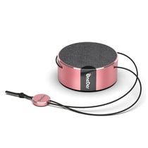 Mini Enceinte Bluetooth Sans Fil Avec Lanière Autonomie 4h Micro Intégré Rose YONIS