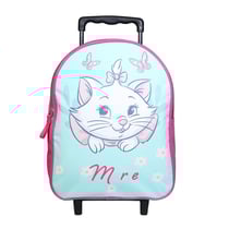 Sac à dos à roulettes 31 cm Disney Marie Les Aristochats Vert - BAGTROTTER
