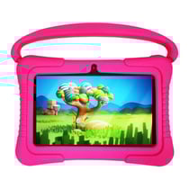 Tablette Enfant 7 Pouces Android 10 Contrôle Parental Jeux Educatifs 2GB 32GB Rose YONIS