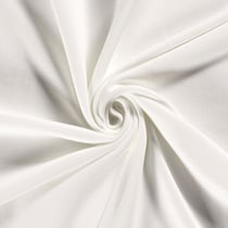 Tissu Sweat envers doudou uni Blanc cassé