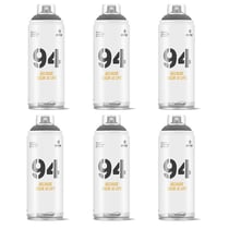 Lot de 6 sprays de peinture MTN 94 - Noir