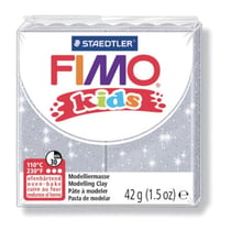 Fimo - Pâte Fimo Kids 42 g Gris pailleté 8030.812