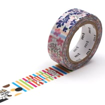 Masking tape - Lisa Larson - Chats colorés - 7 m x 15mm