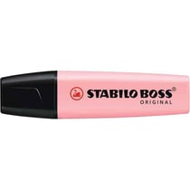 Lot de 10 surligneurs - STABILO - BOSS ORIGINAL Pastel - Rose pastel