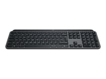 Clavier d'ordinateur Logitech MX Keys S - Graphite - Technologie ciseaux - Rétroéclairé
