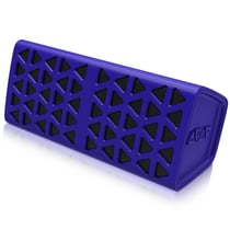 Enceinte Bluetooth Design Triangle 3D TWS Carte TF FM AUX Appel Mains-Libres Bleu YONIS