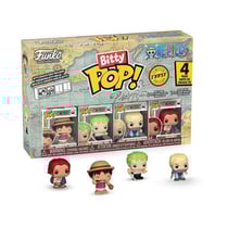 One Piece - Pack 4 figurines Bitty POP! Luffy 2,5 cm