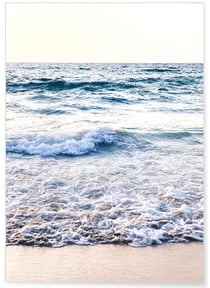 Poster Nature vagues | A3 : 29,7x42cm
