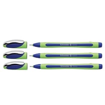 Lot de 3 feutres fineliner - SCHNEIDER - Xpress 08 - Bleu - Trait fin