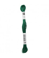 Fil à broder mouliné Uni - Rico Design 169 Vert